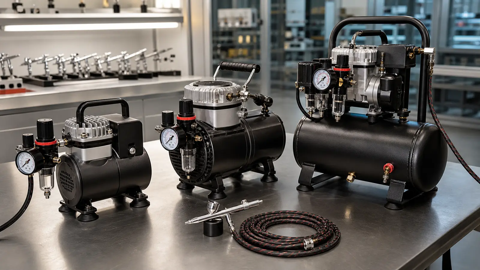 How to Choose a Mini Air Compressor for Airbrush Applications