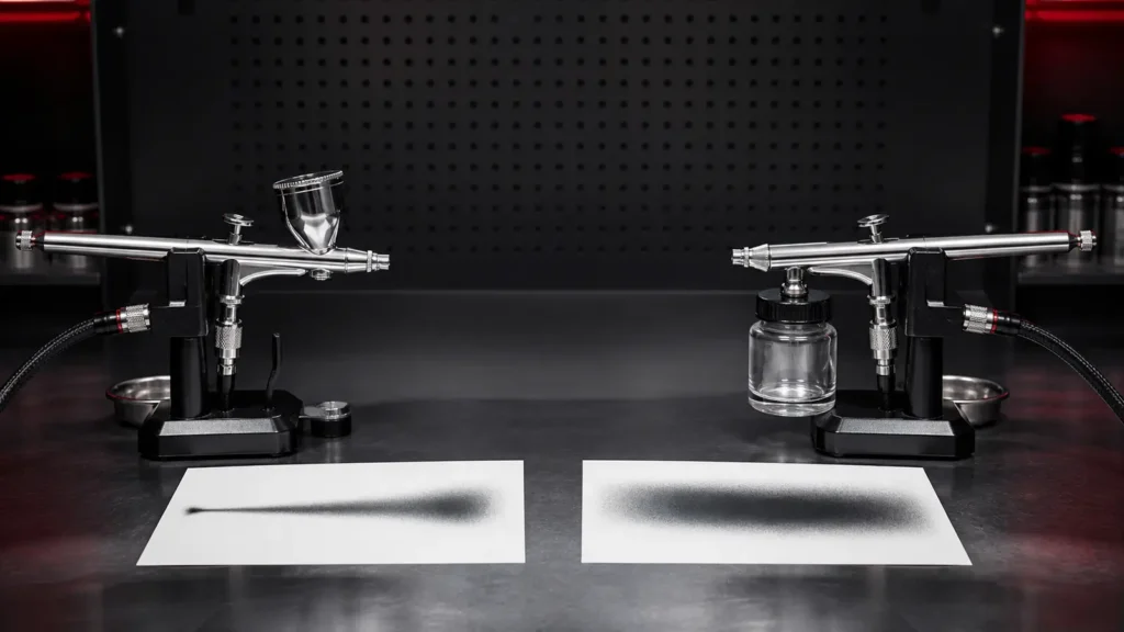 Gravity Feed vs Siphon Feed Airbrush: Which Should You Choose?