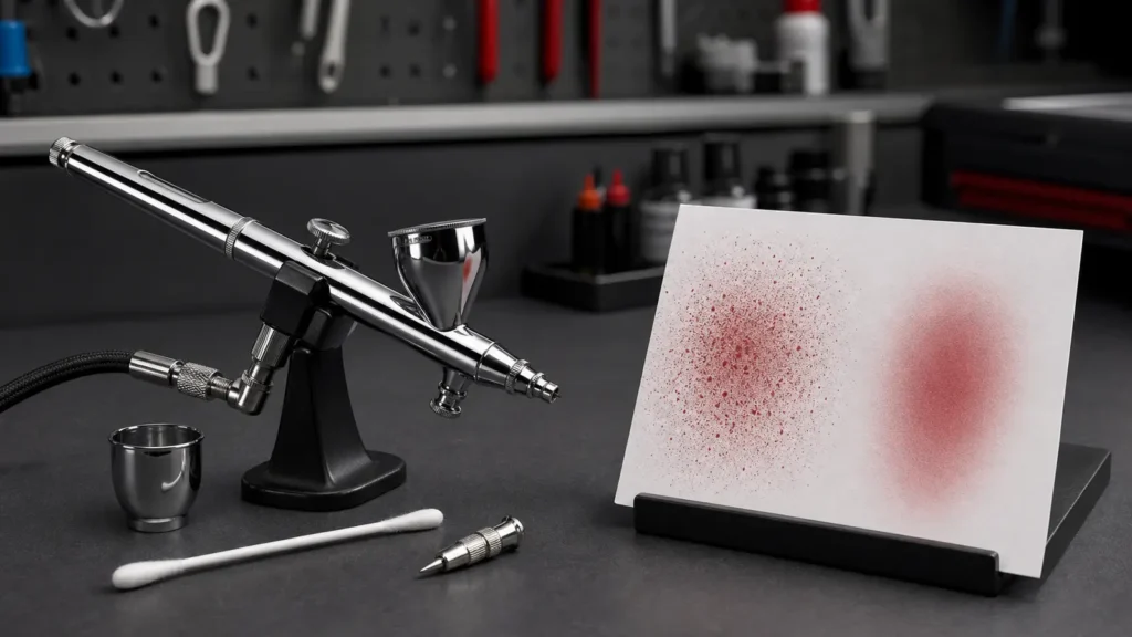 Why Is My Airbrush Spitting? Causes, Fixes and Test Steps